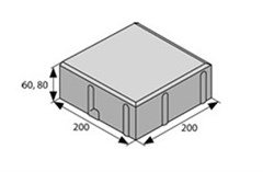 BEST KARO výška 60mm karamelová STANDARD